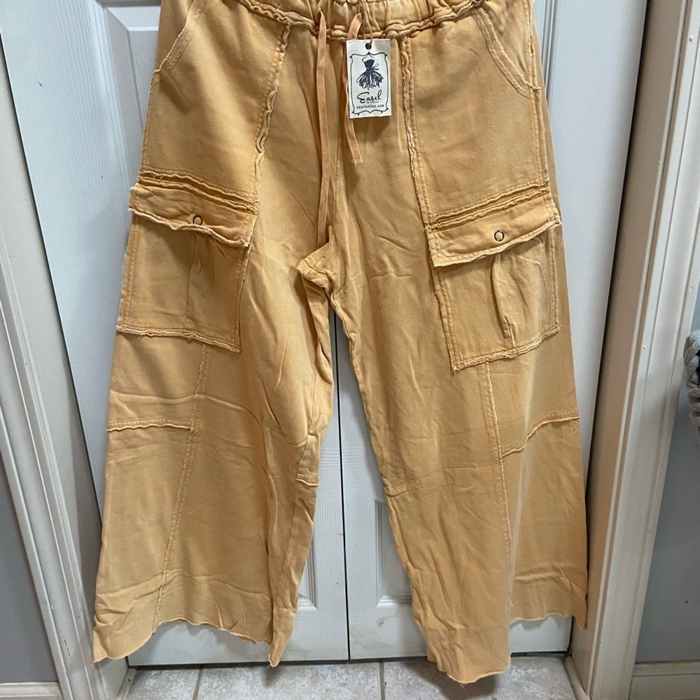 Easel Mustard Yellow Pants